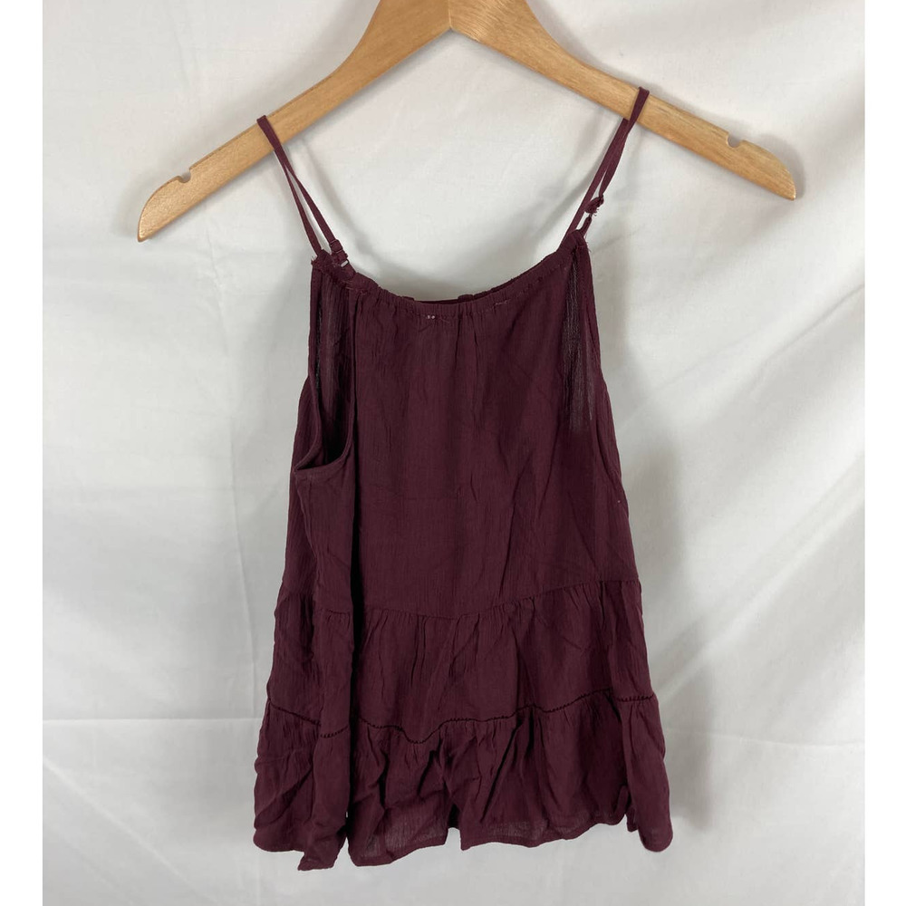 Hippie Rose tiered sleeveless purple top size XS. 3 for $15 - Picture 4 of 4